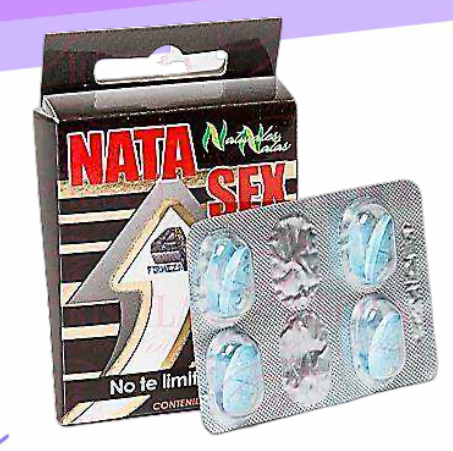 NATA SEX PASTILLAS VIGORIZANTE MASCULINO 4 TABLETAS Platinum X