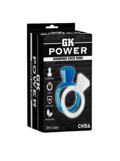 LIGA GK POWER DIAMOND COCK RINGS