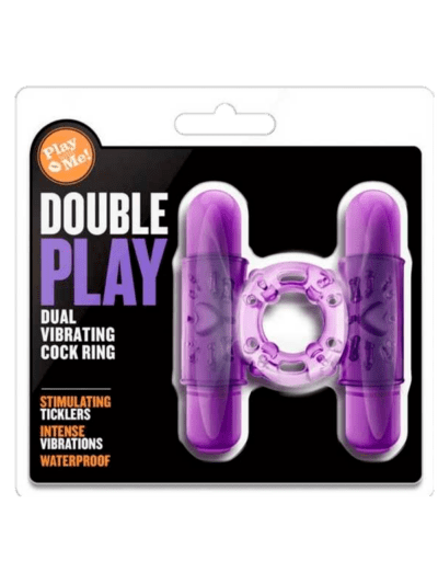 ANILLO CON BALITAS VIBRATORIAS DOUBLE PLAY
