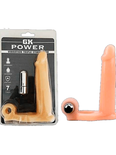 ANILLO CON BALA Y DILDO GK POWER GK POWER