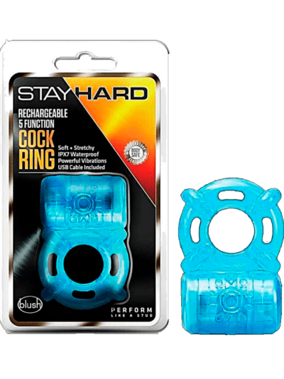 ANILLO CON BALITA VIBRADORA STAY HARD BL-31902