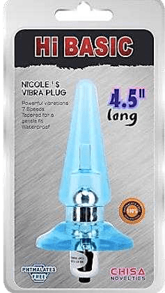 PLUG PARA PENETRACIÓN ANAL HI-BASIC AZUL