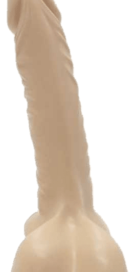 DILDO DE SILICON CON TESTICULOS