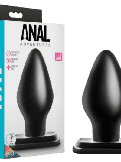 PLUG ANAL BLUSH BL-19705 BLACK