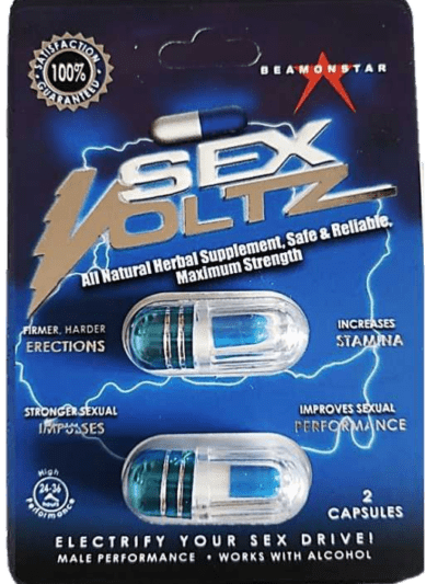 CAPSULAS SEX VOLTZ AZUL