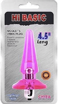 PLUG PARA PENETRACIÓ N ANAL HIBASIC ROSA