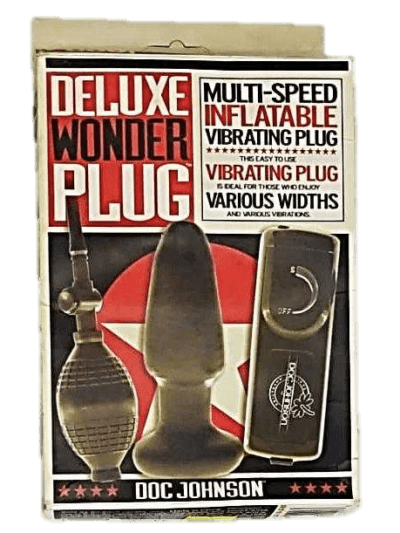 PLUG CON VIBRACION DELUXE WONDER