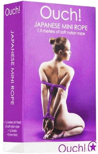 CUERDA OUCH 1.5 MTS MORADA