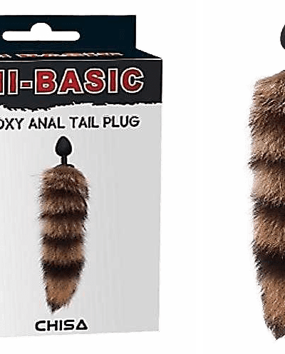PLUG ANAL CON COLA DE ZORRO HIBASIC