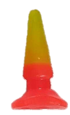 PLUG ANAL ECONOMICO DE SILICON BICOLOR