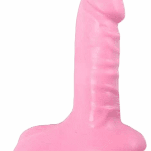 DILDO CON TESTICULOS DE SILICON