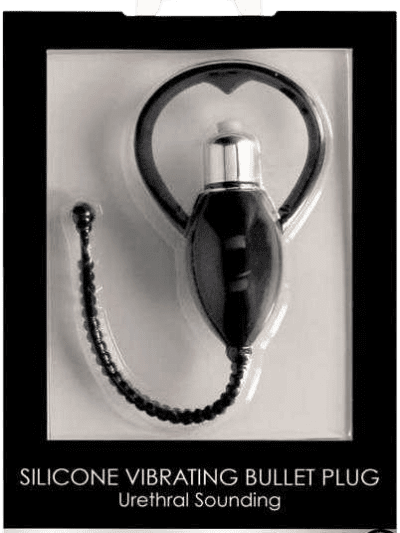 SILICONE VIBRATING BULLET PLUG