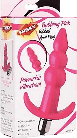 PLUG ANAL CON 3 BOLITAS FRISKY