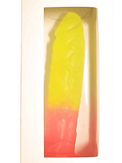 DILDO BICOLOR CON VENTOSA