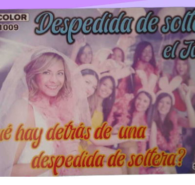 Juego de mesa despedida de soltera