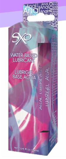 Lubricante Anal Sxo 30 ml