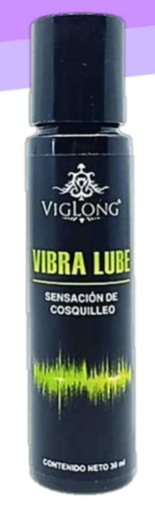 Lubricante Cosquilludo Base Agua Vibra Lube De 30 ML