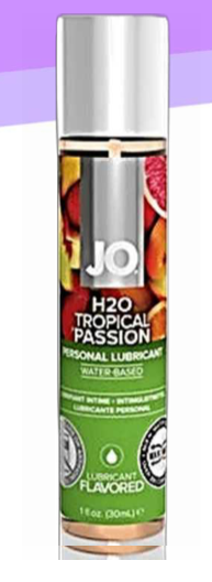 Lubricante JO H2O Base De Agua Sabor Tropical Passion