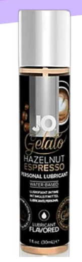 Lubricante JO Gelato Base De Agua Sabor Avellana