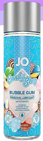 LUBRICANTE JO CANDY SHOP BASE DE AGUA SABOR CHICLE