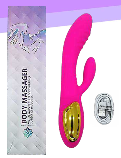 VIBRADOR DE 10 FUNCIONES, VIBRADOR CON ESTIMULADOR.