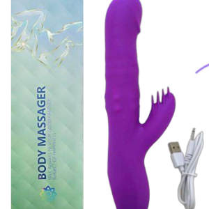 VIBRADOR BODY MASSAGER VIBRADOR CON ESTIMULADOR.