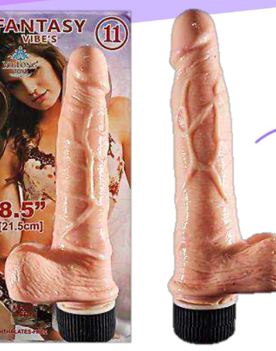 VIBRADOR CON TESTICULOS FANTASY VLT-011