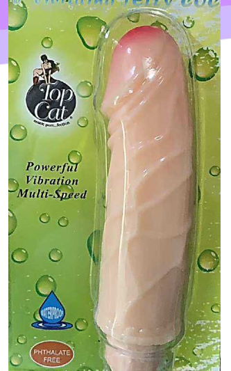 VIBRADOR TOP CAT