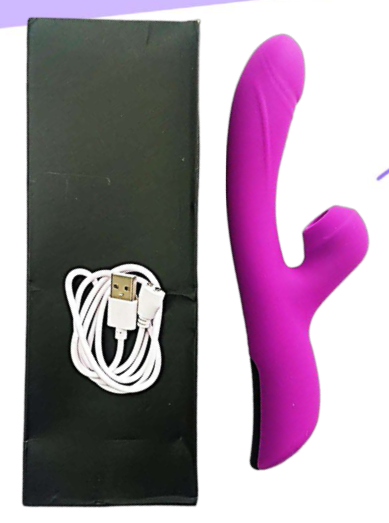 VIBRADOR Y SUBCIONADOR CON FORMA DE PENE