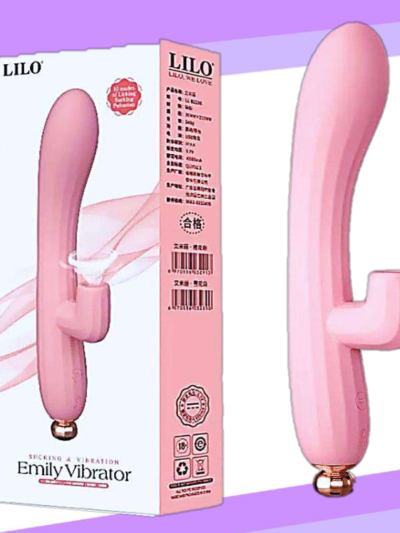 VIBRADOR PUNTO G Y CLÍTORIS CON PULSACIÓN, RECARGABLE LILO.