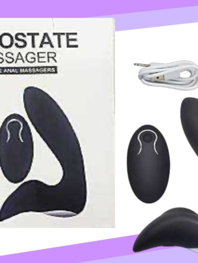 CONSOLADOR DE PRÓSTATA CON CONTROL REMOTO
