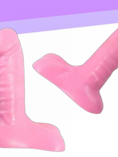 DILDO CON TESTICULOS DE SILICON