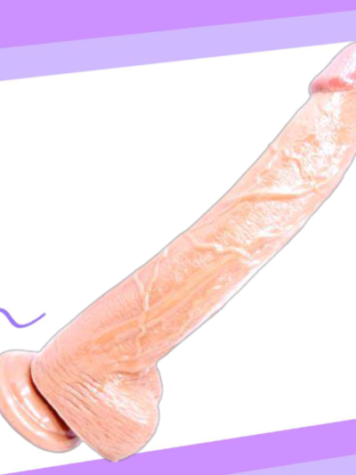 DILDO GRANDE CON TESTICULOS