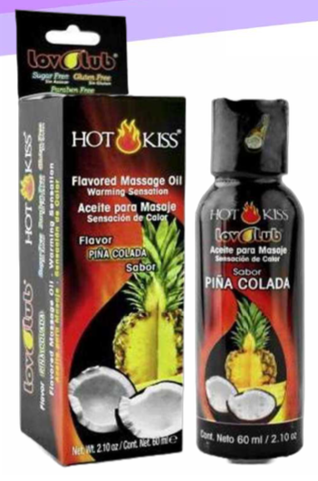 ACEITE PARA MASAJE HOT  KISS