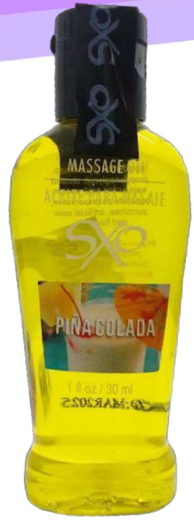 LUBRICANTE DE ACEITE PARA  MASAJE SXO  PIÑA COLADA