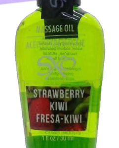 LUBRICANTE DE ACEITE PARA  MASAJE SXO  FRESA KIWI