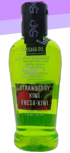 LUBRICANTE DE ACEITE PARA  MASAJE SXO  FRESA KIWI