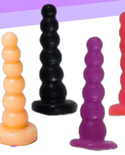 PLUG ANAL CON BOLITAS DE SILICON ECONOMICO