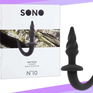 PLUG SONO BUTT PLUG RUBBER GREAT PLEASURE