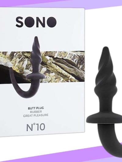 PLUG SONO BUTT PLUG RUBBER GREAT PLEASURE