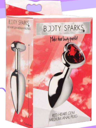 SPARKS BOOTY CON CORAZÓN ROJO EN LA BASE