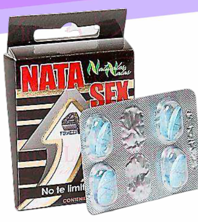 NATA SEX PASTILLAS VIGORIZANTE MASCULINO -4 TABLETAS