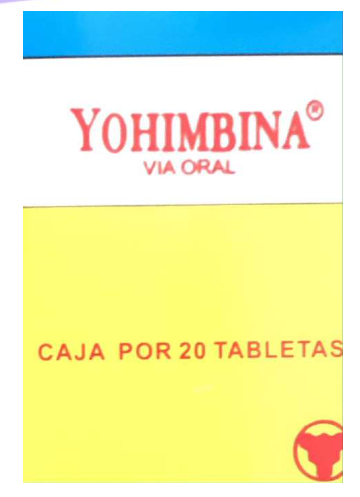 YOHIMBE TABLETAS AMARILLAS