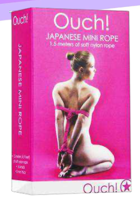 CUERDA JAPONESA OUCH ROSA
