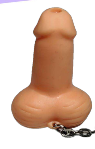 LLAVERO CON FORMA DE PENE