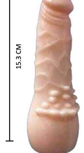 7″ COCK VIBE PLEASURE BUMPS