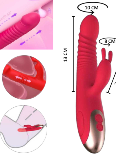 VIBRADOR WAND MASSAGER RABBIT