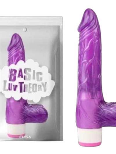 VIBRADOR CON TESTICULOS BASIC LUV THEORY