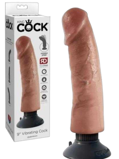 DILDO COCK VIBRATING 9 ́ ́