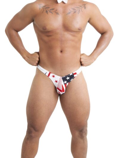 “Tanga Patriótica USA 🇺🇸 TA06 Almicar 🩲 ¡Celebra con estilo y comodidad! 🎉